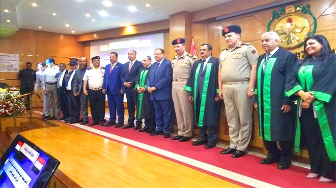 الدكتوراه لوزير الدفاع الداعري من الأكاديمية العسكرية العليا بمصر