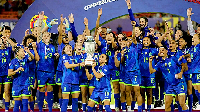 البرازيل تهزم كولومبيا بركلات الترجيح في نهائي كوبا أميركا للسيدات