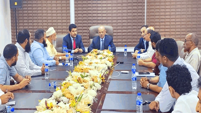 ​محافظ البنك المركزي يناقش مع جمعية الصرافين الآلية التنفيذية لتمويل الواردات