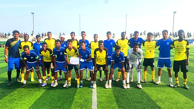 الهلال ومنصاف قشن إلى نهائي بطولة ملاعب أسطورة سيحوت المهرة