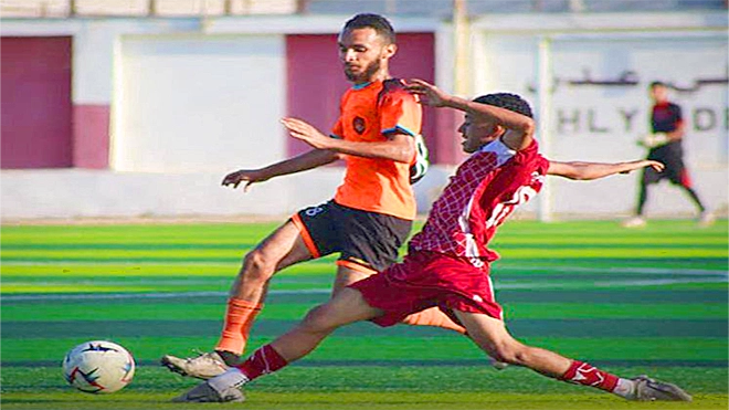 جانب من المباراة