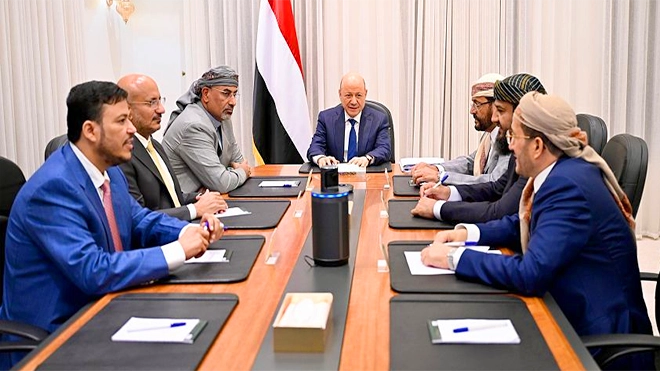 مجلس القيادة يواصل مناقشاته لمستجدات الأوضاع المحلية والإقليمية