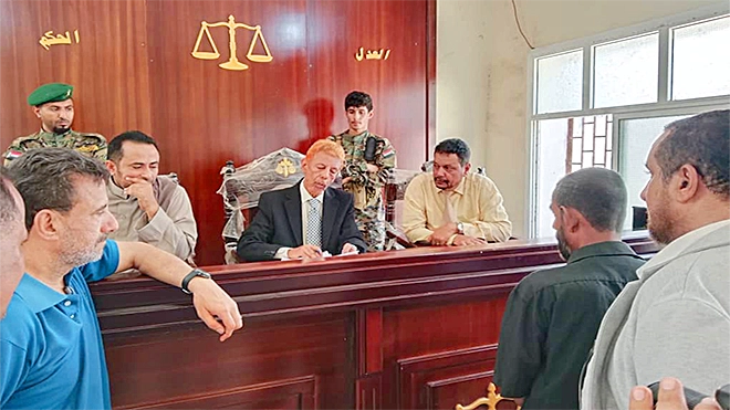 محكمة استئناف لحج في جلستها المنعقدة أمس الإثنين