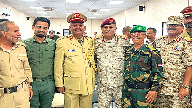 ​العميد بن عتيق ينال درجة الماجستير في العلوم العسكرية العليا