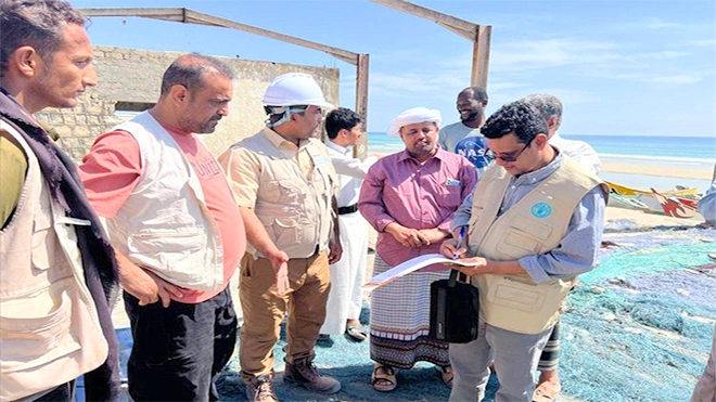 المهرة.. تأهيل مراكز الإنزال السمكي في حوف