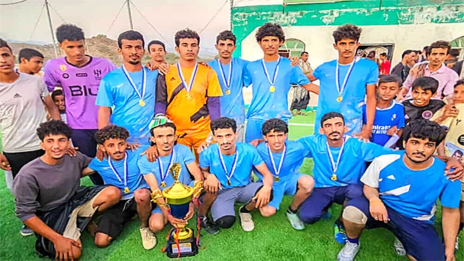 (حبيل المسجد) بطلا لدوري 14 أكتوبر على حساب كفاح آل باعش