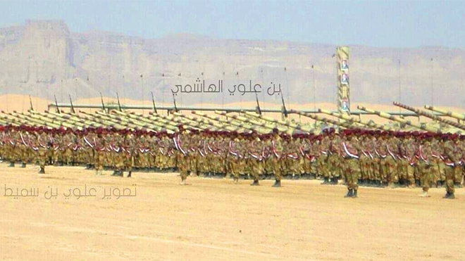 صورة أخرى لتسليح ومعدات لواء 37 دروع ولواء 23 ميكا التقطتها في 2011م