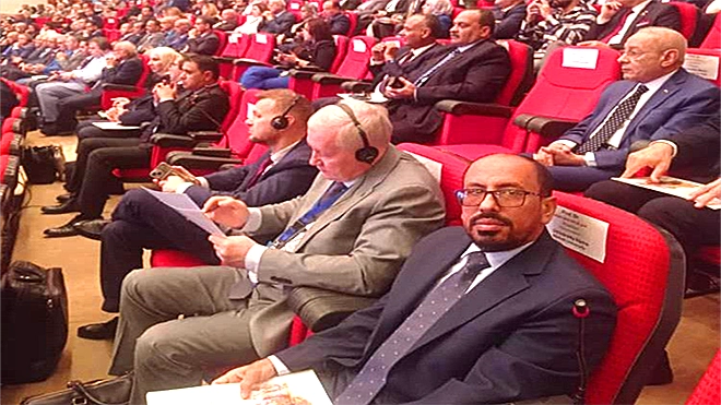 جامعة المهرة تشارك في مؤتمر اتحاد الجامعات الروسية والعربية