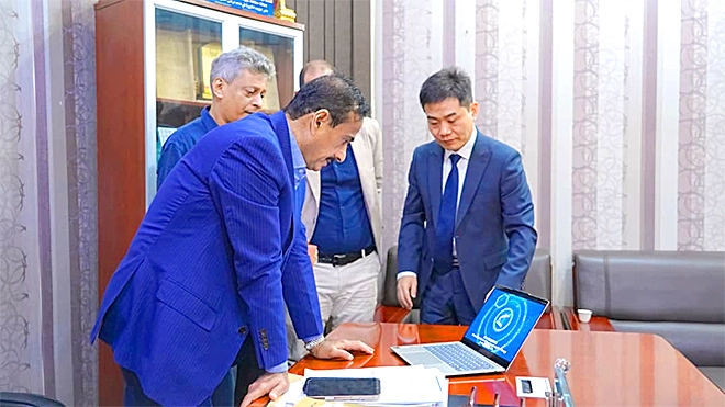 ​شبوة.. مباحثات مع شركة صينية للاستثمار بقطاع الطاقة