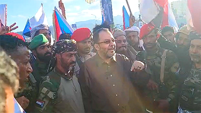 كلمة م. عدنان الكاف في مليونية ساحة العروض عدن
