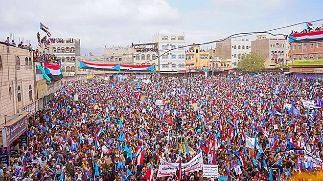 ردفان الأبية تشهد فعالية جماهيرية ضخمة للمطالبة بتحقيق تطلعات شعب الجنوب