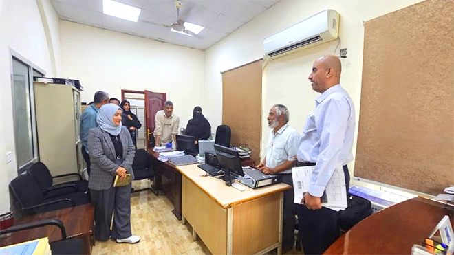 خلال زيارتها للوزارة