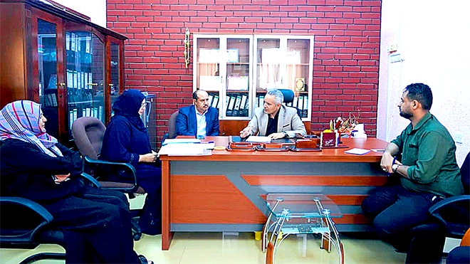 وزير الشؤون الاجتماعية يتفقد صندوق الرعاية الاجتماعية