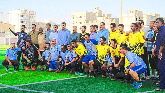 الشباب والرياضة ومصافي عدن إلى نهائي كأس عدن للشركات والمؤسسات