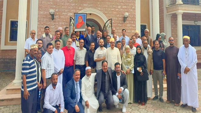 ​وزير النقل يناقش أوضاع الجالية اليمنية في تنزانيا وسُبل تعزيز خدمات النقل