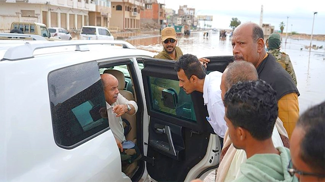 حضرموت تعلن تعليق الدراسة بسبب الحالة الجوية