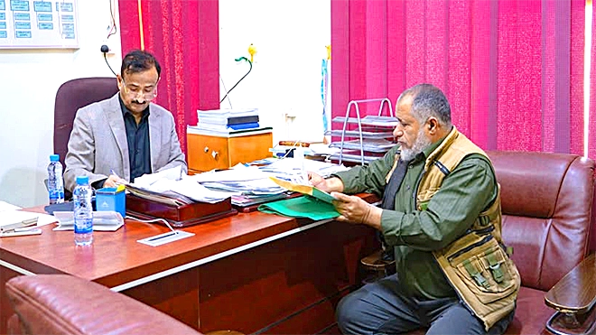 محافظ شبوة يوجّه بدعم مهام لجنة الترقيم والترقيات للشهداء