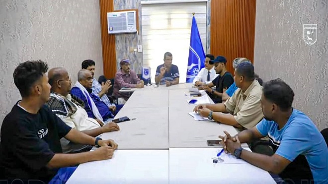 مجلس إدارة نادي تضامن حضرموت يعقد اجتماعه الأول بعد إعادة تشكيلة مؤخرًا