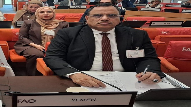 اليمن تشارك في مؤتمر الفاو الإقليمي للشرق الأدنى