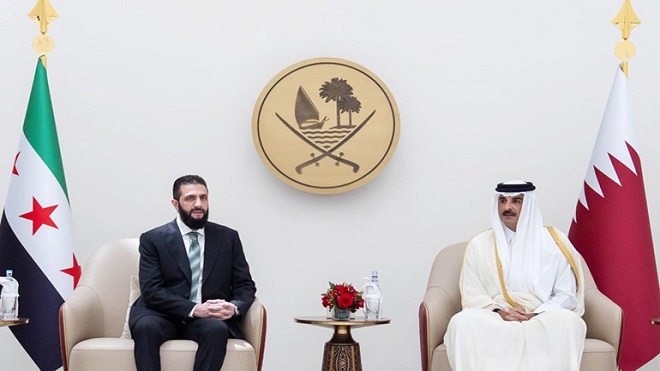  أمير قطر والرئيس السوري يبحثان التطورات الإقليمية-الصورة أرشيفية