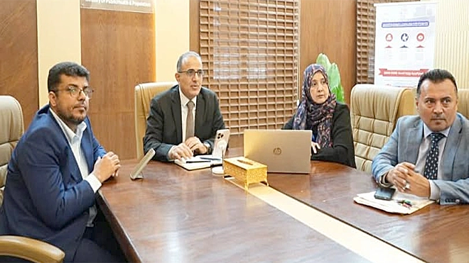 وزير الصحة يبحث مع السفيرة الفرنسية آليات تنفيذ مشروع الصحة الانجابية وزير الصحة يبحث مع السفيرة الفرنسية آليات تنفيذ مشروع الصحة الانجابية