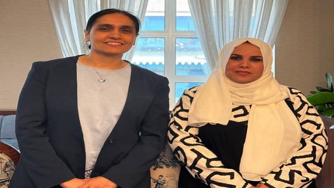 السفيرة البريطانية تؤكد أهمية دعم قضايا المرأة في اليمن