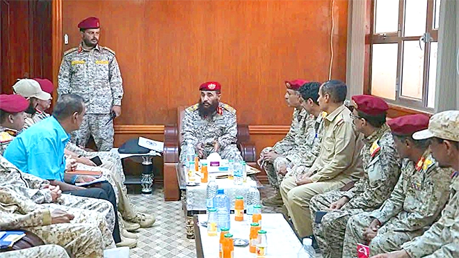 اللواء حمدي شكري يتسلم رسميا قيادة المنطقة الرابعة