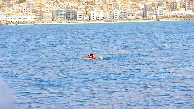إدارة العمليات البحرية بميناء المكلا تنفذ تدريباً ميدانياً