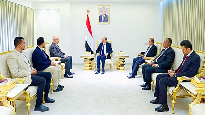 ​رئيس الوزراء يستقبل في عدن وفد منظمة اليونسكو