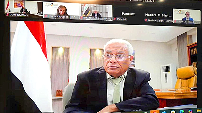​وزارة الأشغال تشارك في جلسة خاصة حول الإسكان المستدام بالمنطقة العربية