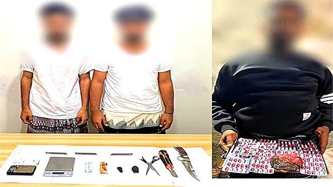 مكافحة المخدرات بعدن: الإطاحة بمروّجي حشيش وحبوب مخدر في المنصورة