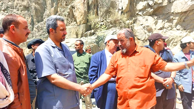 وضع حجر الأساس لأكبر مشروع مياه في لعبوس
