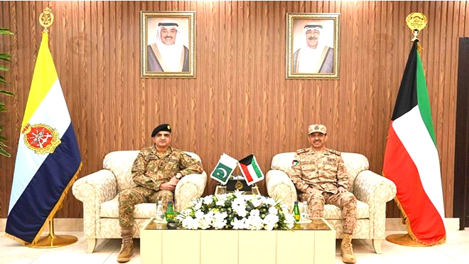 الكويت وباكستان تبحثان تطوير أوجه التعاون العسكري المشترك