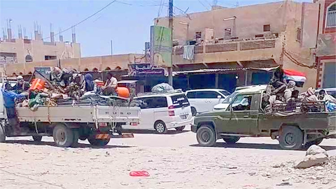تحركات عسكرية لتأمين مواقع ونقاط في شبوة