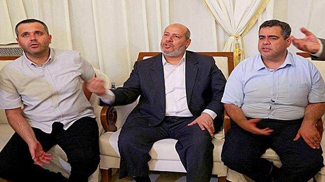 خليل الحية سيرأس وفد حماس