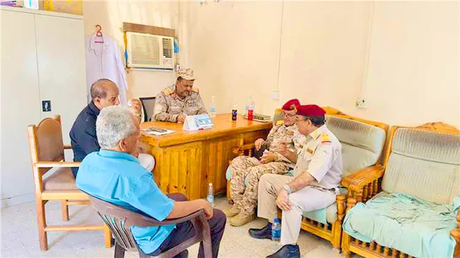 ​نزول ميداني لتقييم المرافق الطبية وحصر أصول وزارة الدفاع في عدن