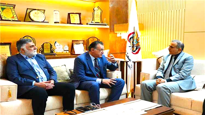 بحيبح يلتقي بالصحة العالمية لتعزيز التدخلات الخدمية