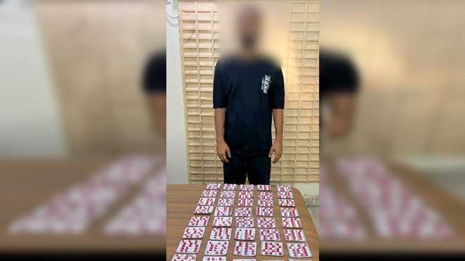 القبض على شاب بحوزته 40 شريطًا من المخدرات بدارسعد