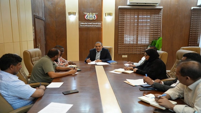 ​الصحة تبحث مع المنظمات الدولية دعم خدمات الاستجابة الطارئة