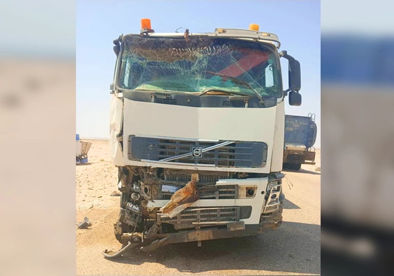 ​مصرع 3 أشخاص وإصابة 2 بجروح متفاوتة إثر تصادم مروع شرق أحور
