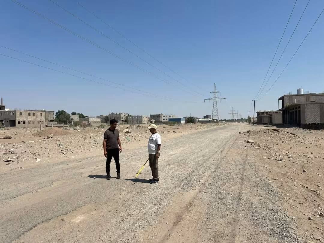 ​دراسة لتأهيل طريق حيوي في لحج